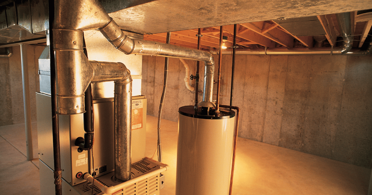 Furnace in Basement